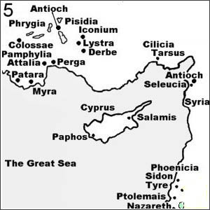 Map Cyprus